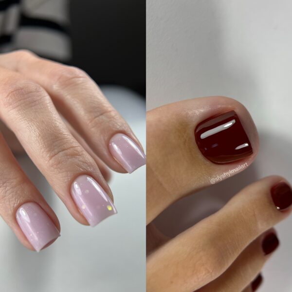 Pedicure Clean+Żel na Easy
